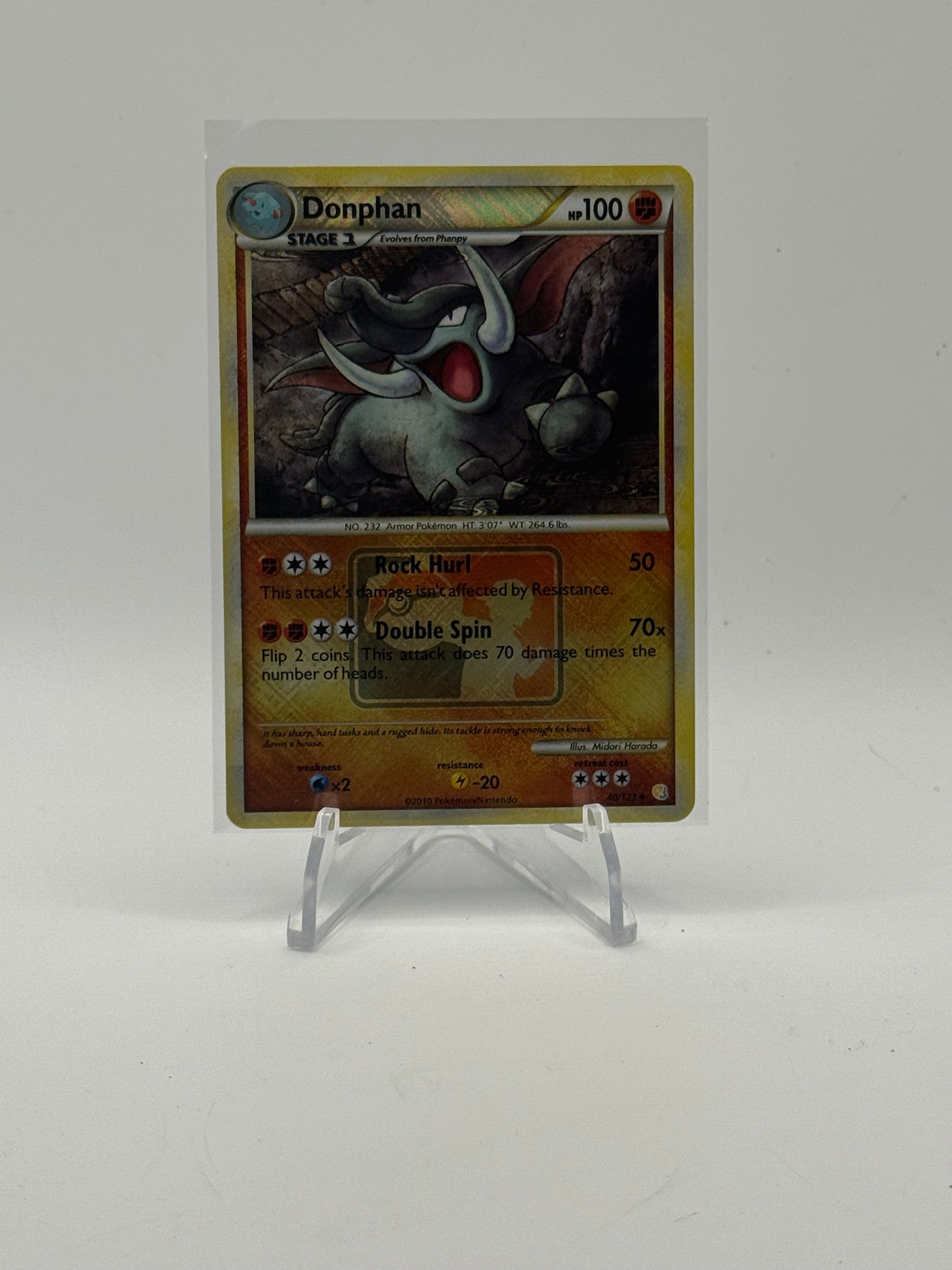 Donphan - 40/123 (League Promo) - League & Championship Cards