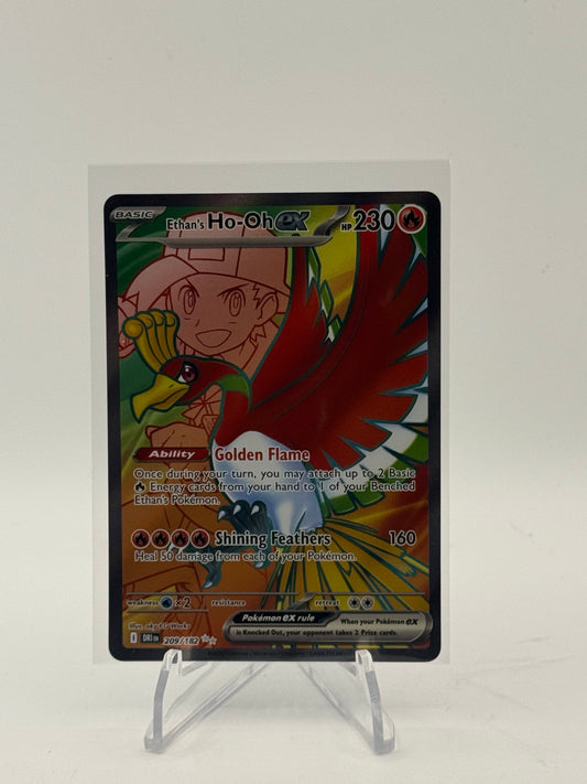 Ethan's Ho-Oh ex - 209/182 - SV10: Destined Rivals