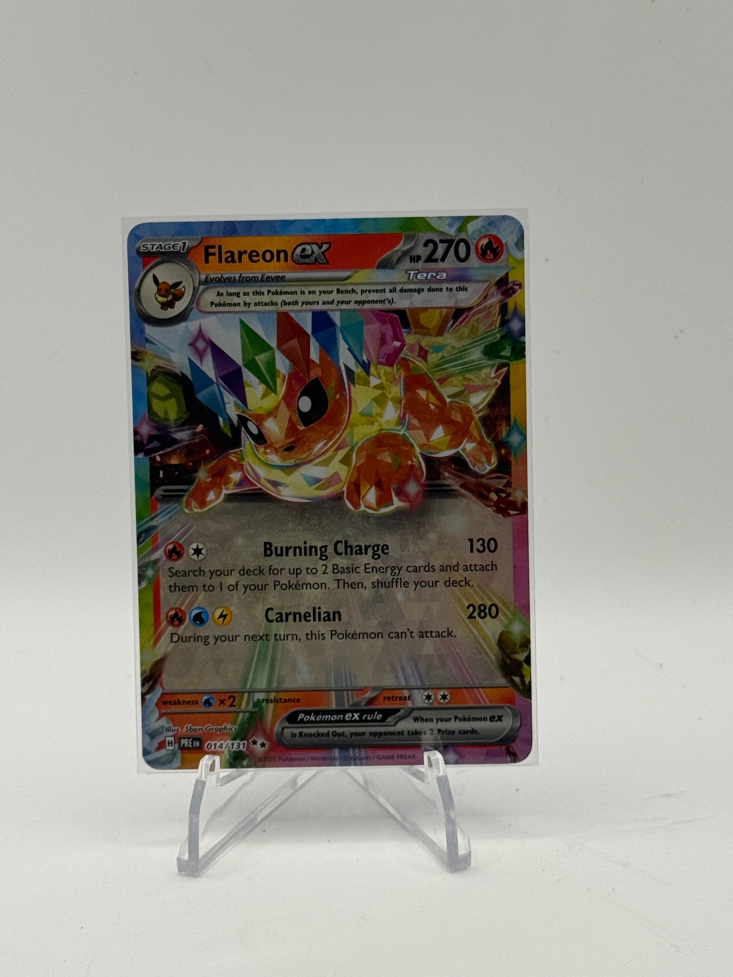 Flareon ex - 014/131 - SV: Prismatic Evolutions