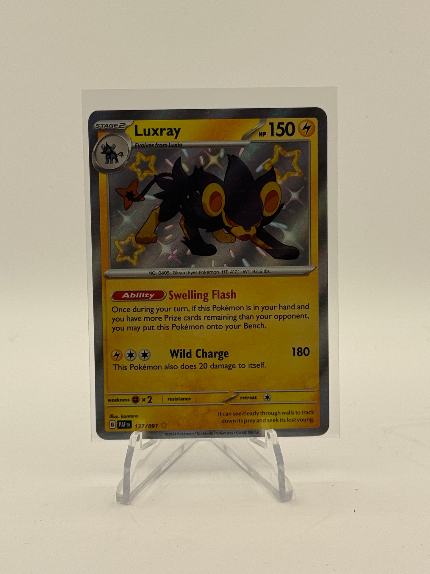 Luxray - SV: Paldean Fates 137/091