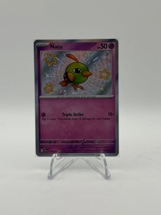 Natu - 151/091 - SV: Paldean Fates