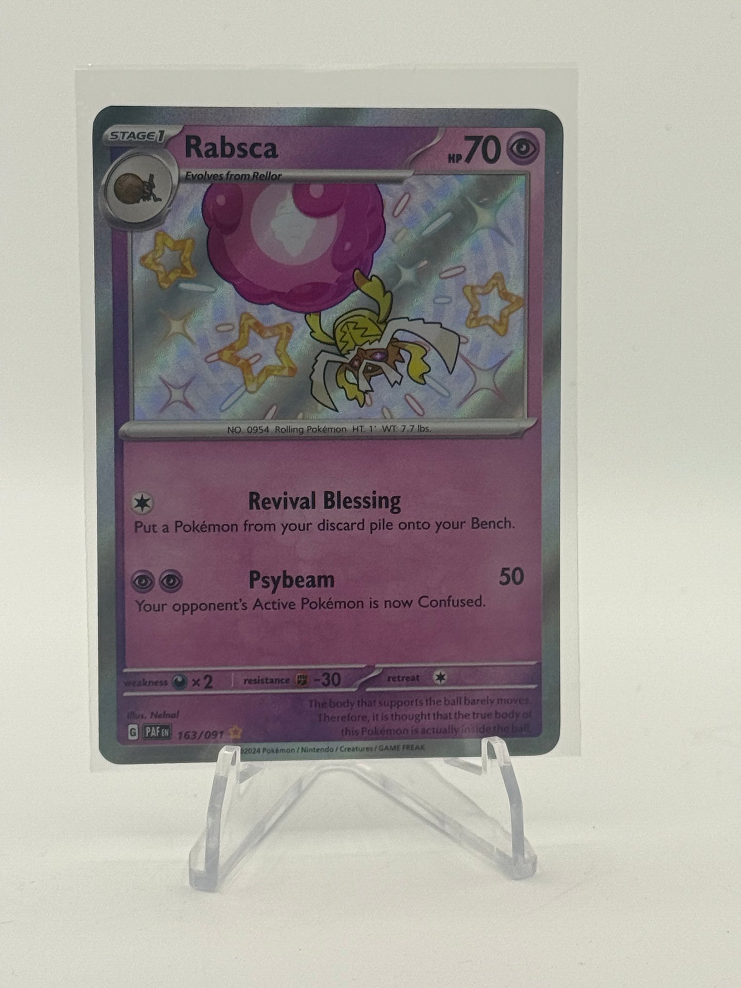 Rabsca - SV: Paldean Fates 163/091