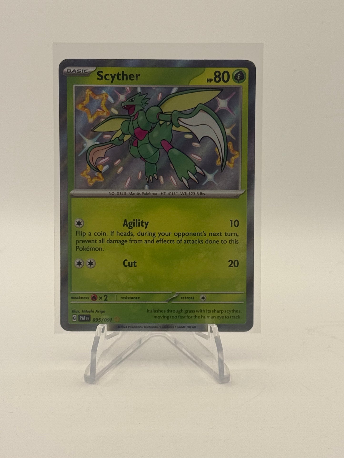 Scyther - SV: Paldean Fates 095/091