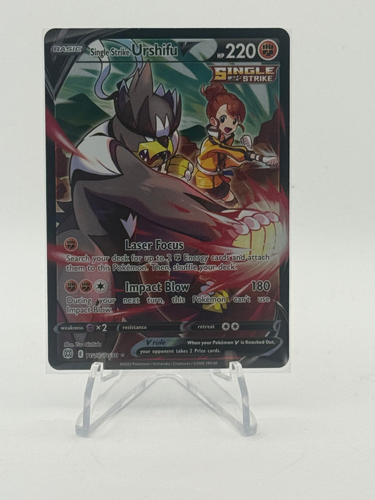 Single Strike Urshifu V - SWSH09: Brilliant Stars Trainer Gallery TG18/TG30