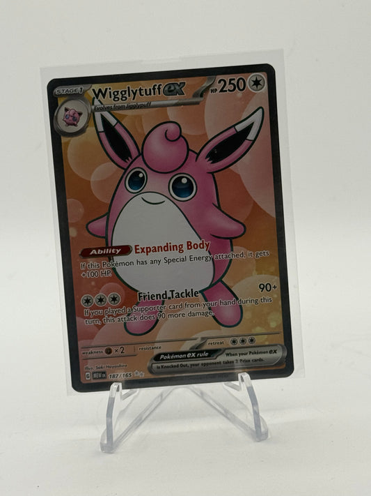 Wigglytuff ex - 187/165 - SV: Scarlet & Violet 151