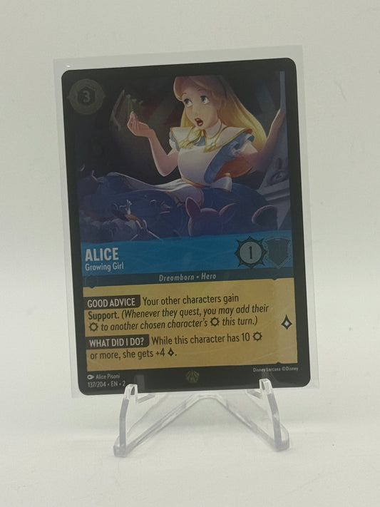 Alice - Growing Girl - Rise of the Floodborn Cold Foil