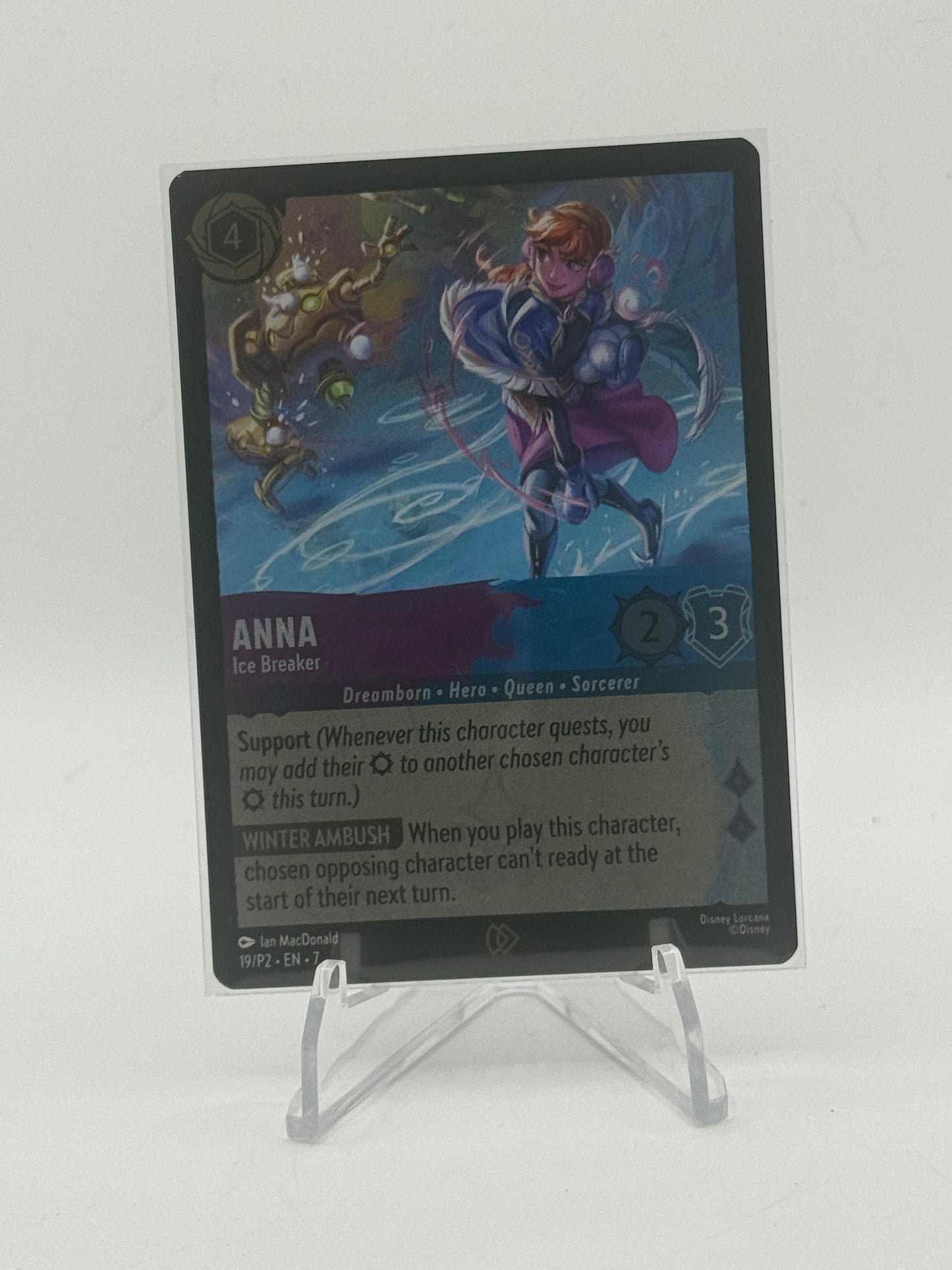 Anna - Ice Breaker - Disney Lorcana Promo Cards