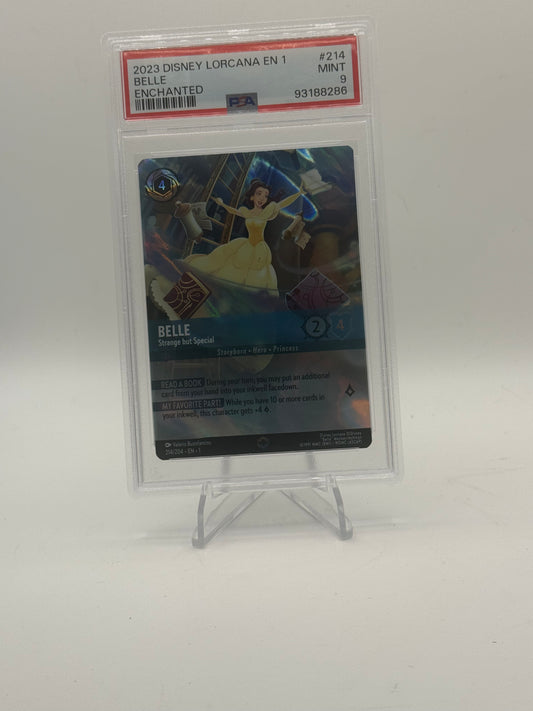 Belle - Strange but Special #214 Lorcana First Chapter Psa 9