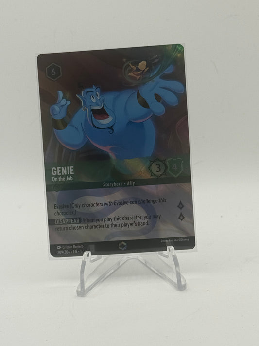 Genie On The Job Enchanted 209 Double Sword Error 1st Print