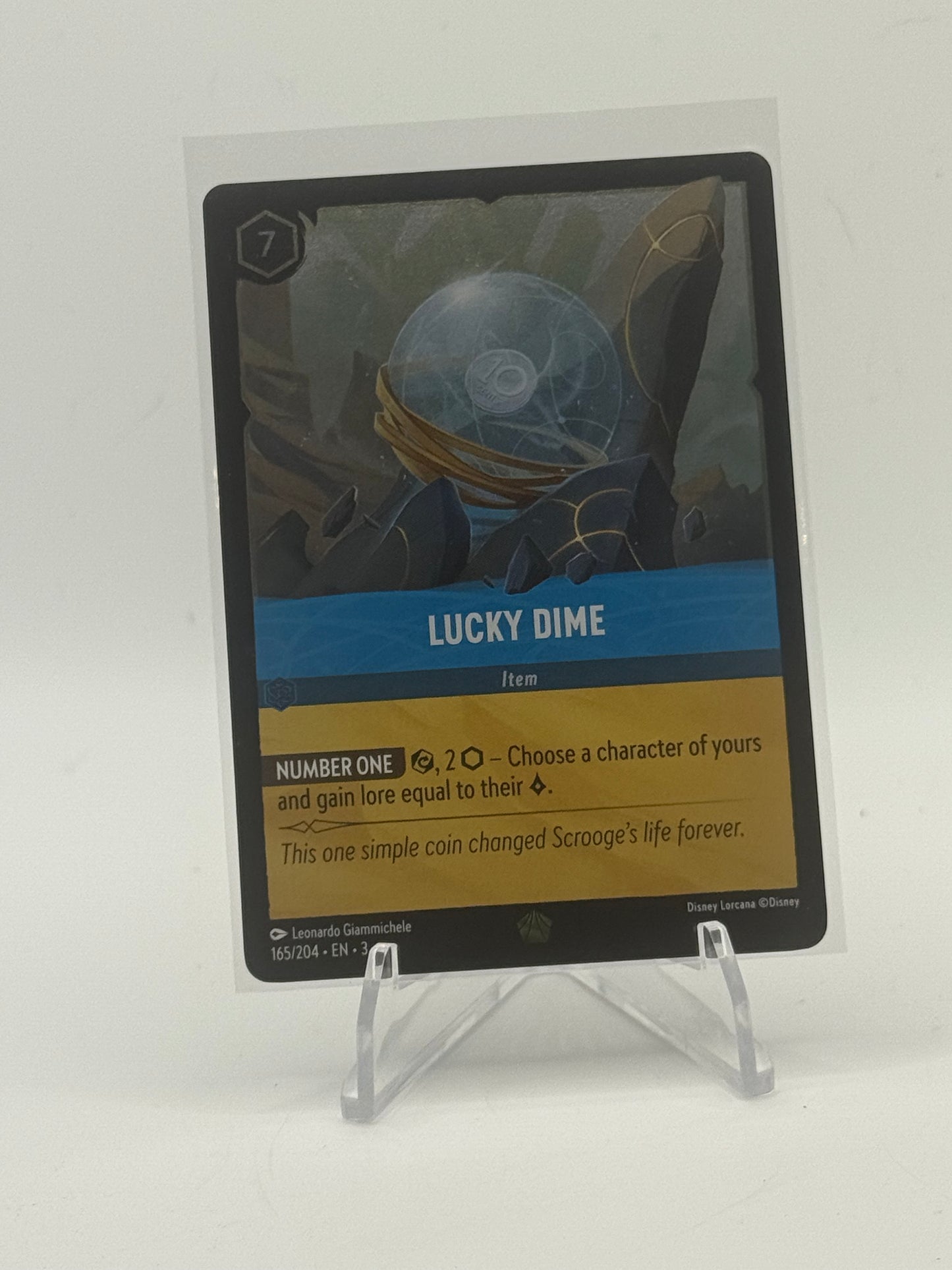 Lucky Dime - Into the Inklands Cold Foil