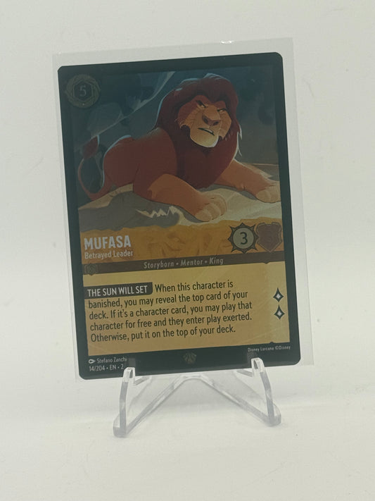 Mufasa - Betrayed Leader - Rise of the Floodborn Cold Foil