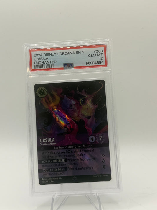 Ursula - Sea Witch Queen (Enchanted) - Ursula's Return PSA 10