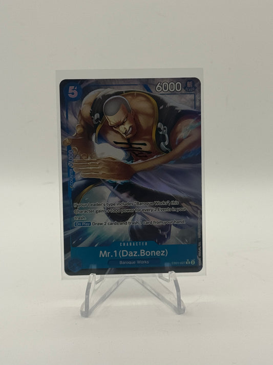 Mr. 1 (Daz.Bonez) (Alternate Art) - Extra Booster: Memorial Collection (EB-01)