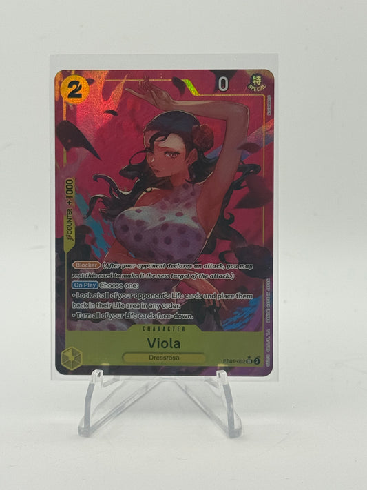 Viola (Alternate Art) - Extra Booster: Memorial Collection (EB-01)