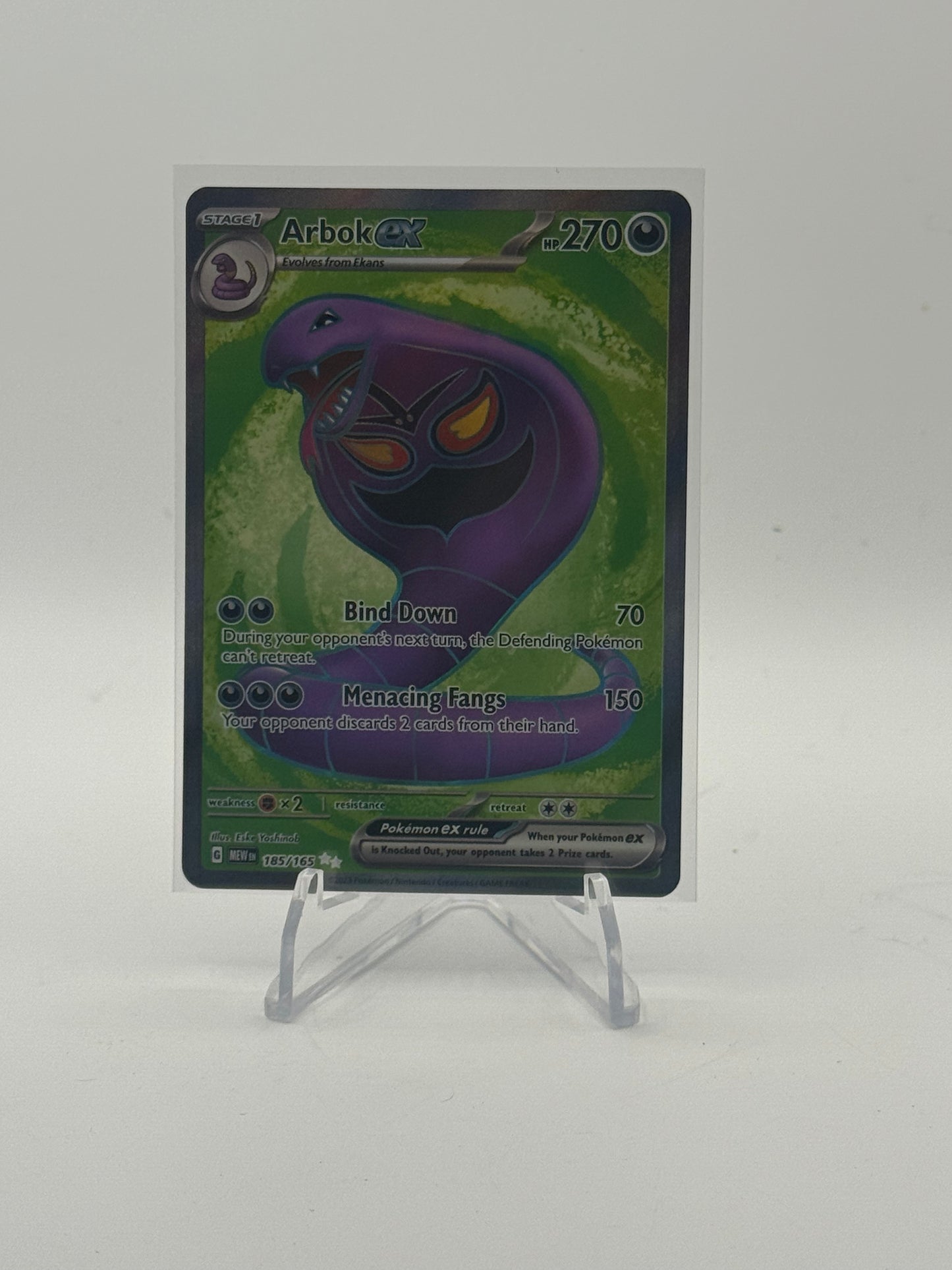 Arbok ex - 185/165 - SV: Scarlet & Violet 151