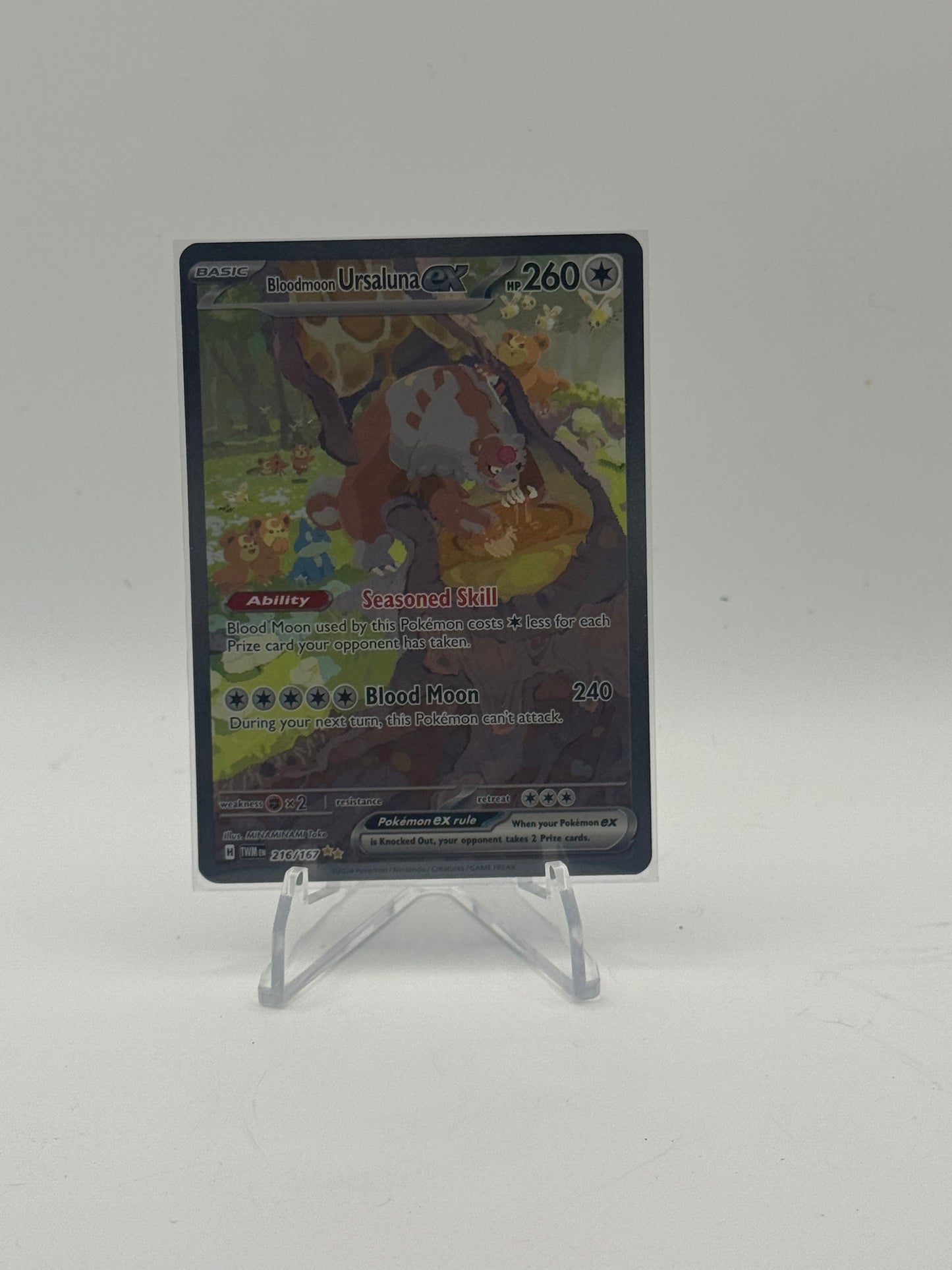 Bloodmoon Ursaluna ex - 216/167 - SV06: Twilight Masquerade