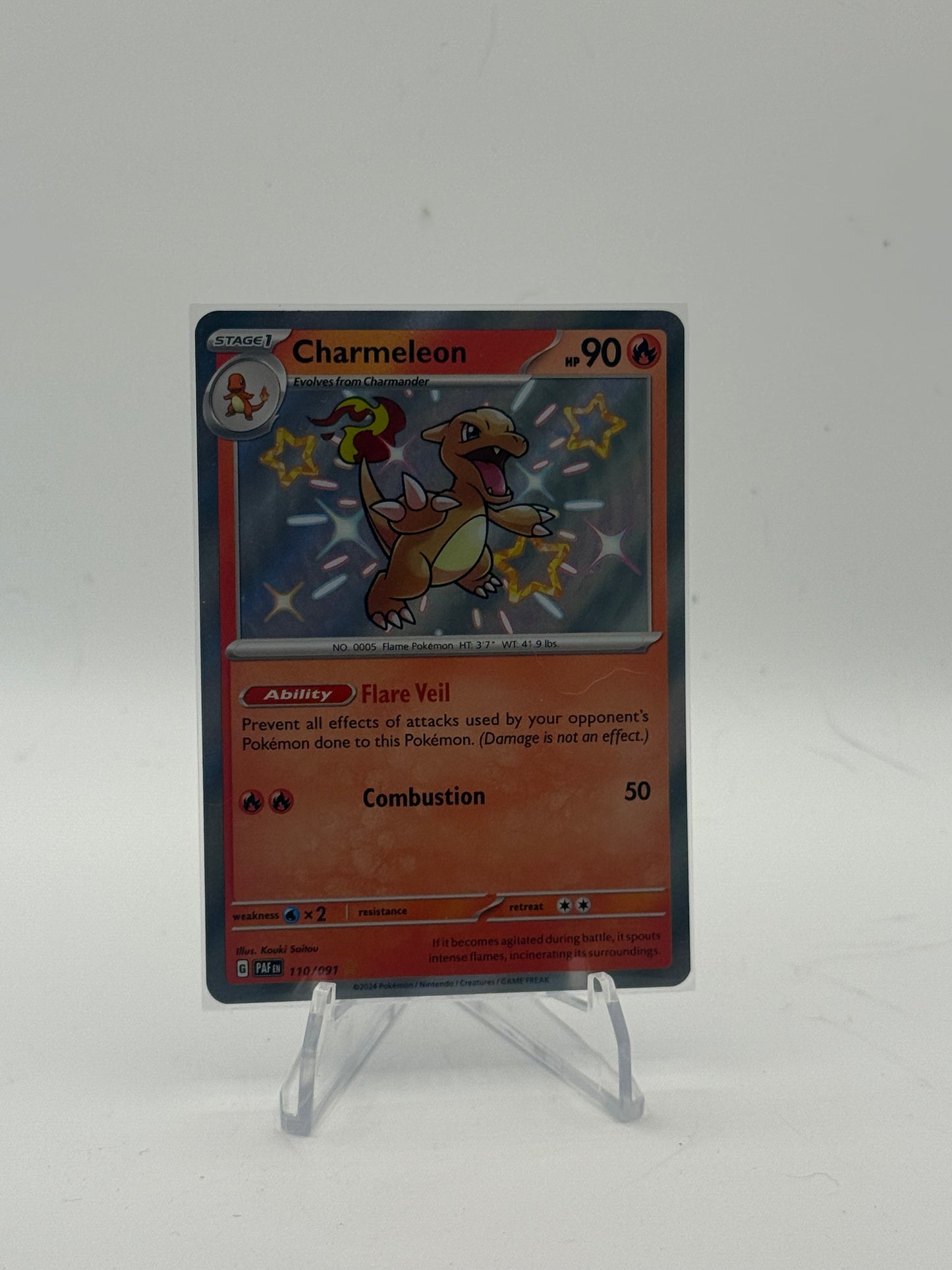 Charmeleon - 110/091 - SV: Paldean Fates