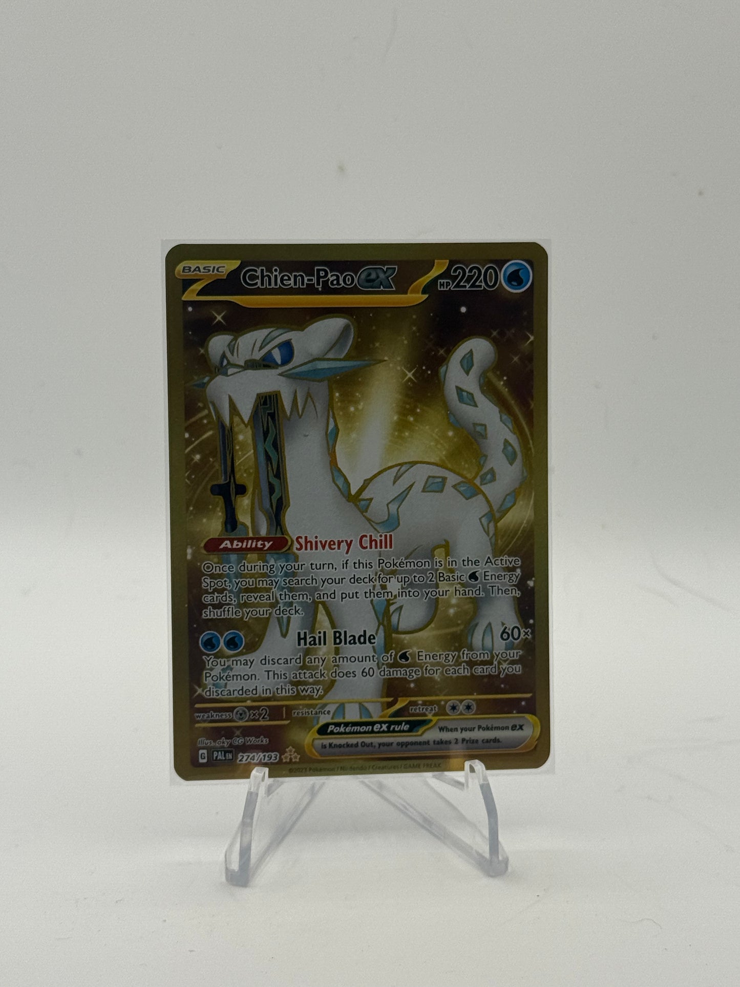Chien-Pao ex - 274/193 - SV02: Paldea Evolved