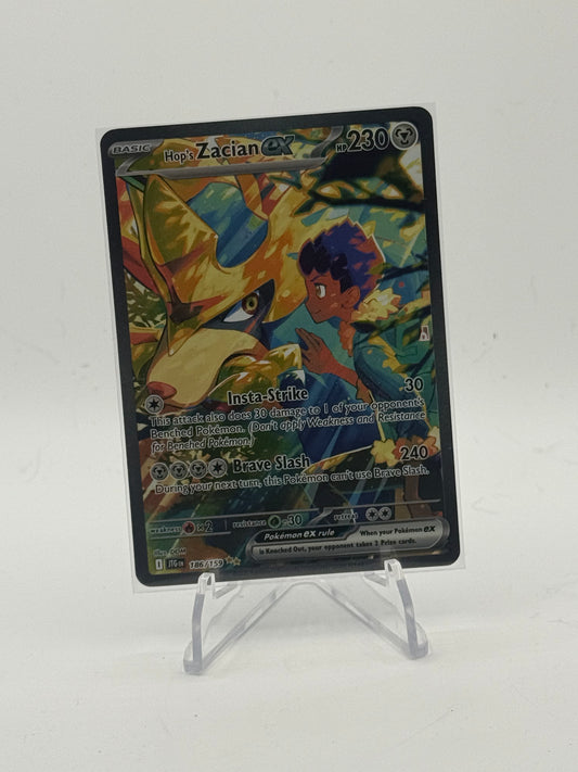 Hop's Zacian ex - 186/159 - SV09: Journey Together