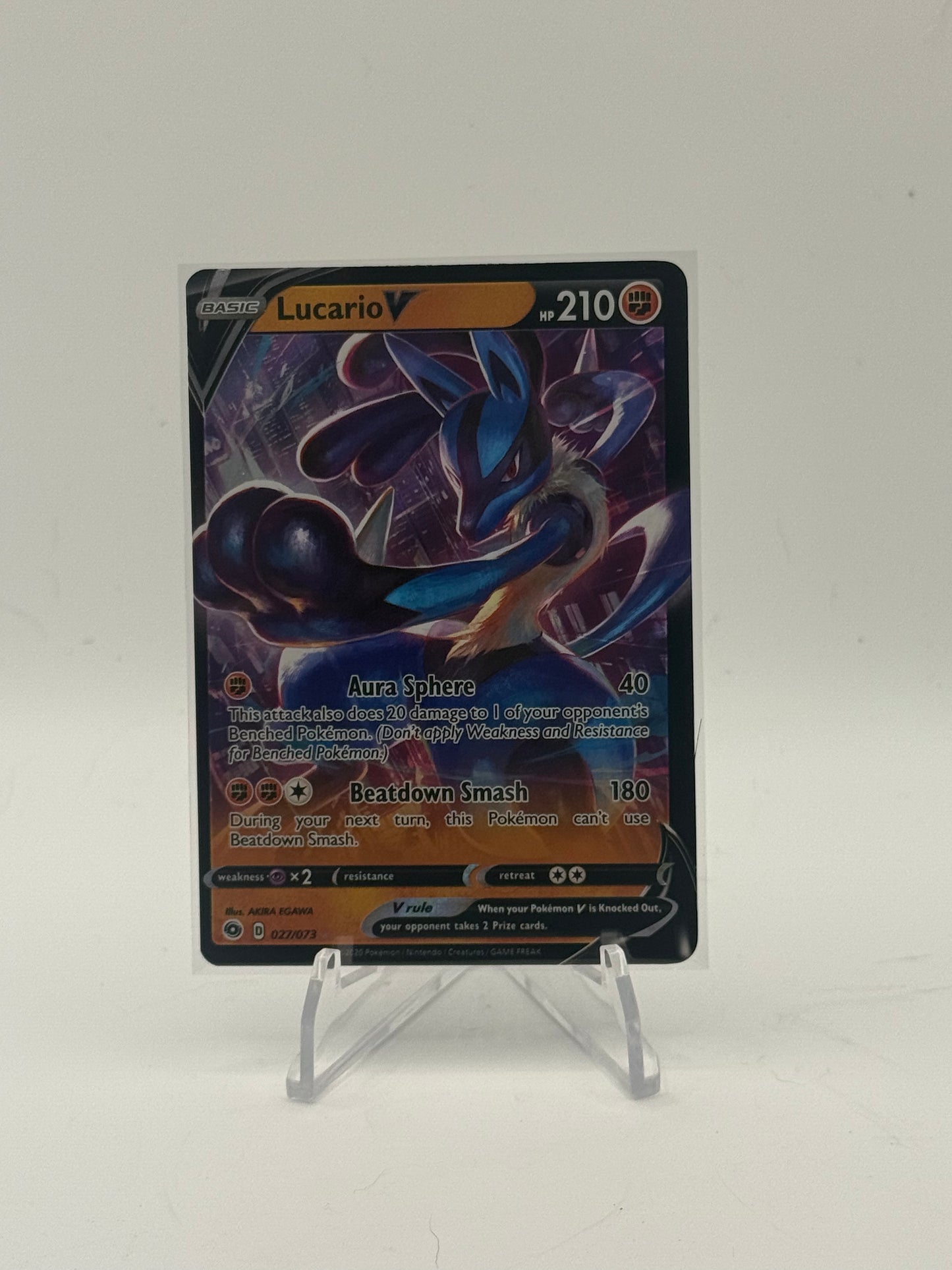 Lucario V - Champion's Path 027/073