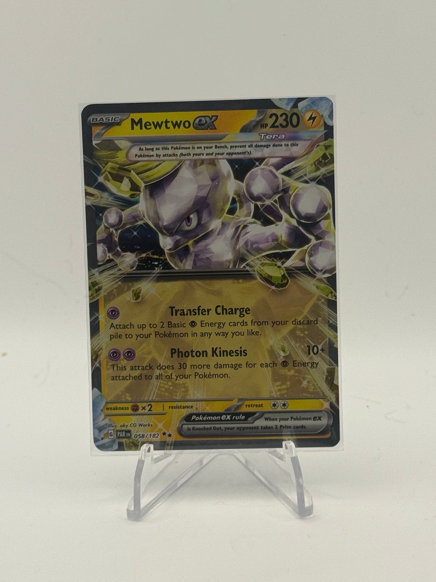 Mewtwo ex - SV04: Paradox Rift 058/182