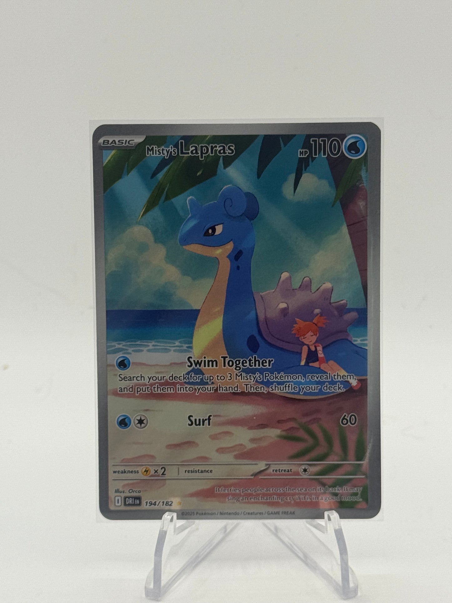 Misty's Lapras - 194/182 - SV10: Destined Rivals