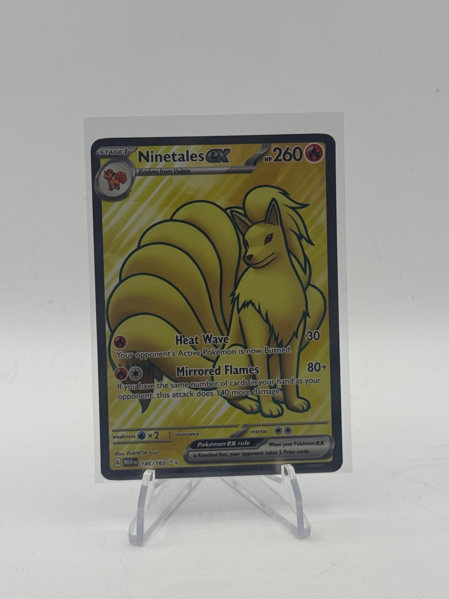 Ninetales ex - 186/165 - SV: Scarlet & Violet 151