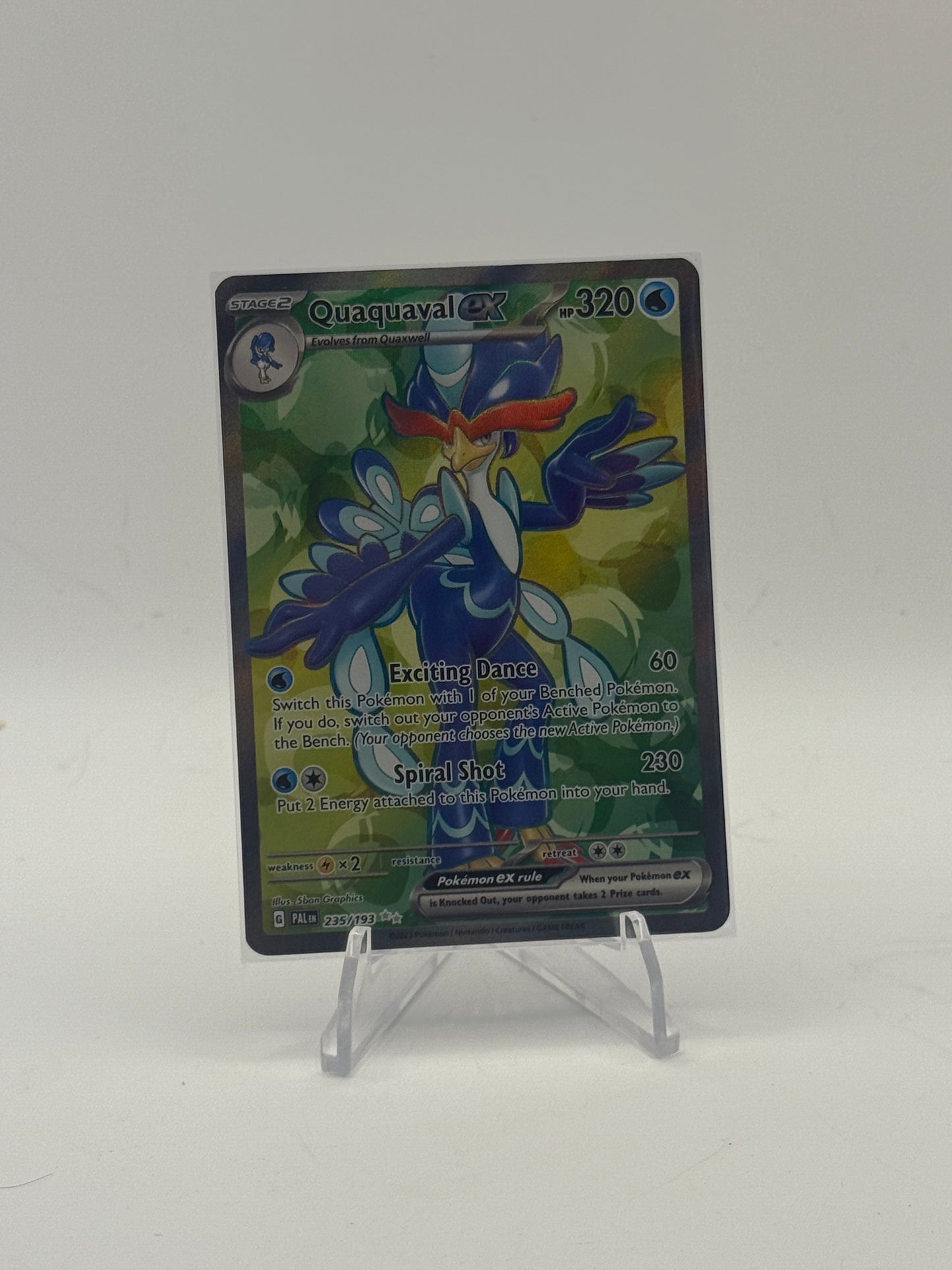 Quaquaval ex - 235/193 - SV02: Paldea Evolved