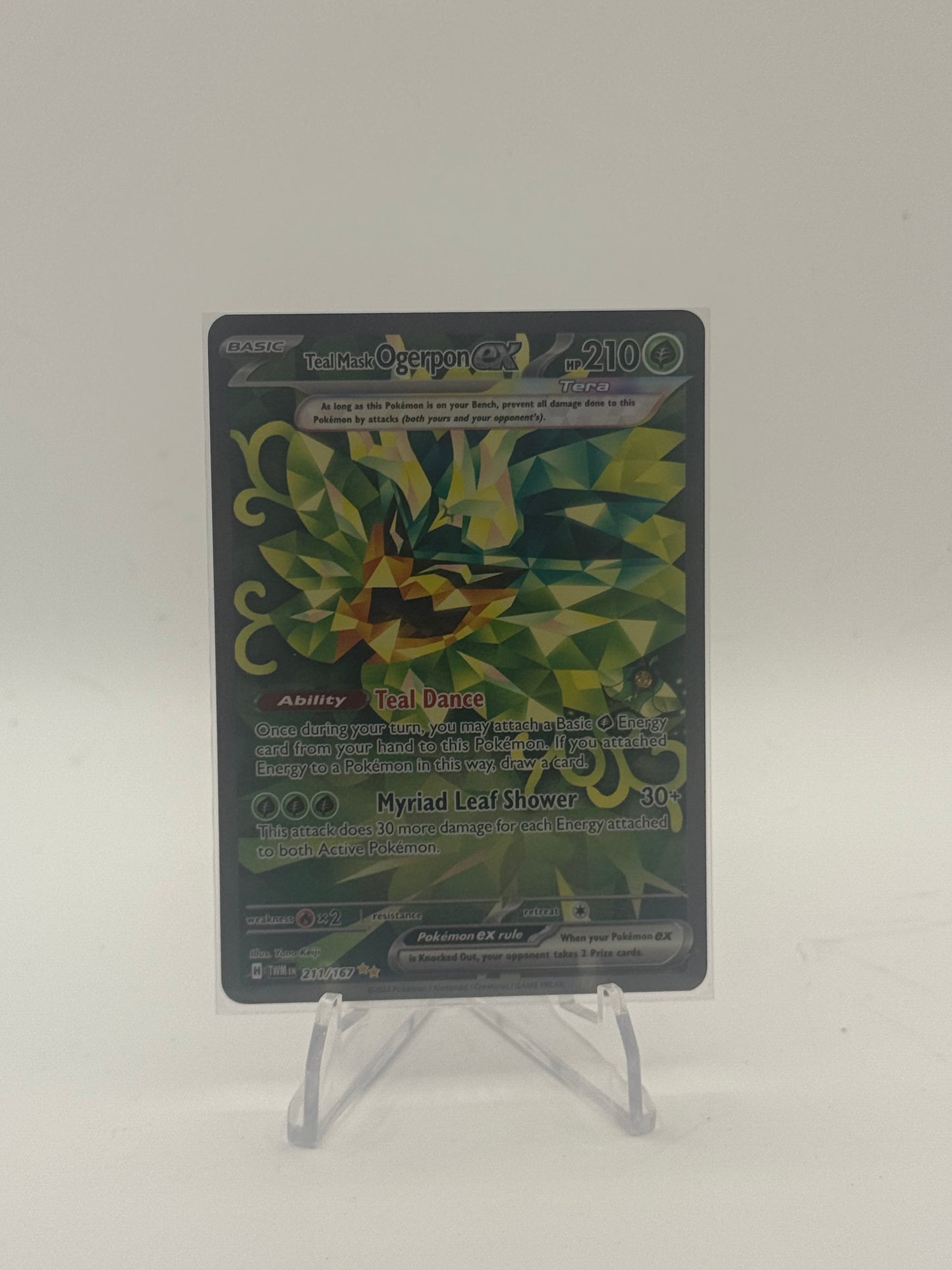 Teal Mask Ogerpon ex - 211/167 - SV06: Twilight Masquerade