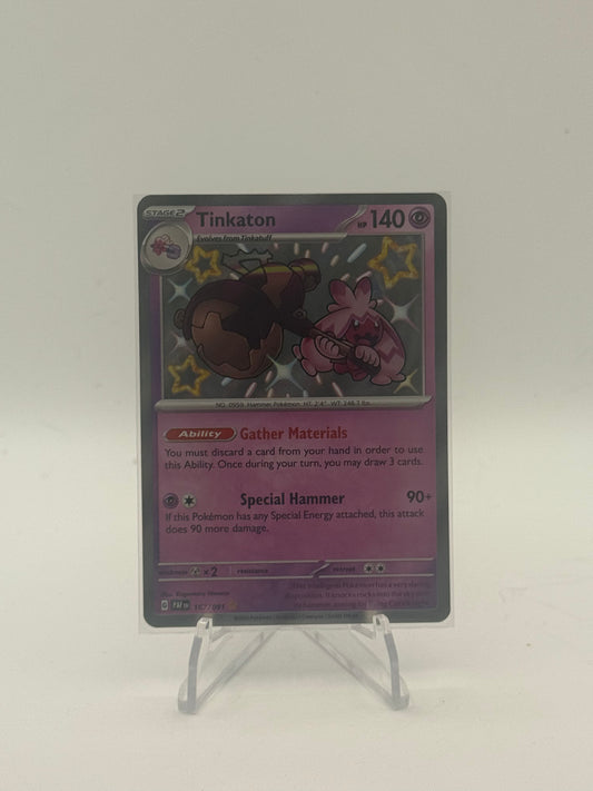 Tinkaton - SV: Paldean Fates 167/091