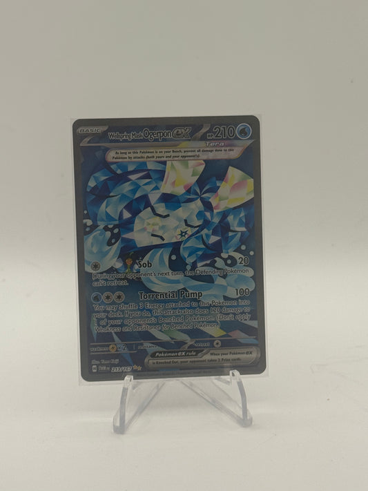Wellspring Mask Ogerpon ex - 213/167 - SV06: Twilight Masquerade