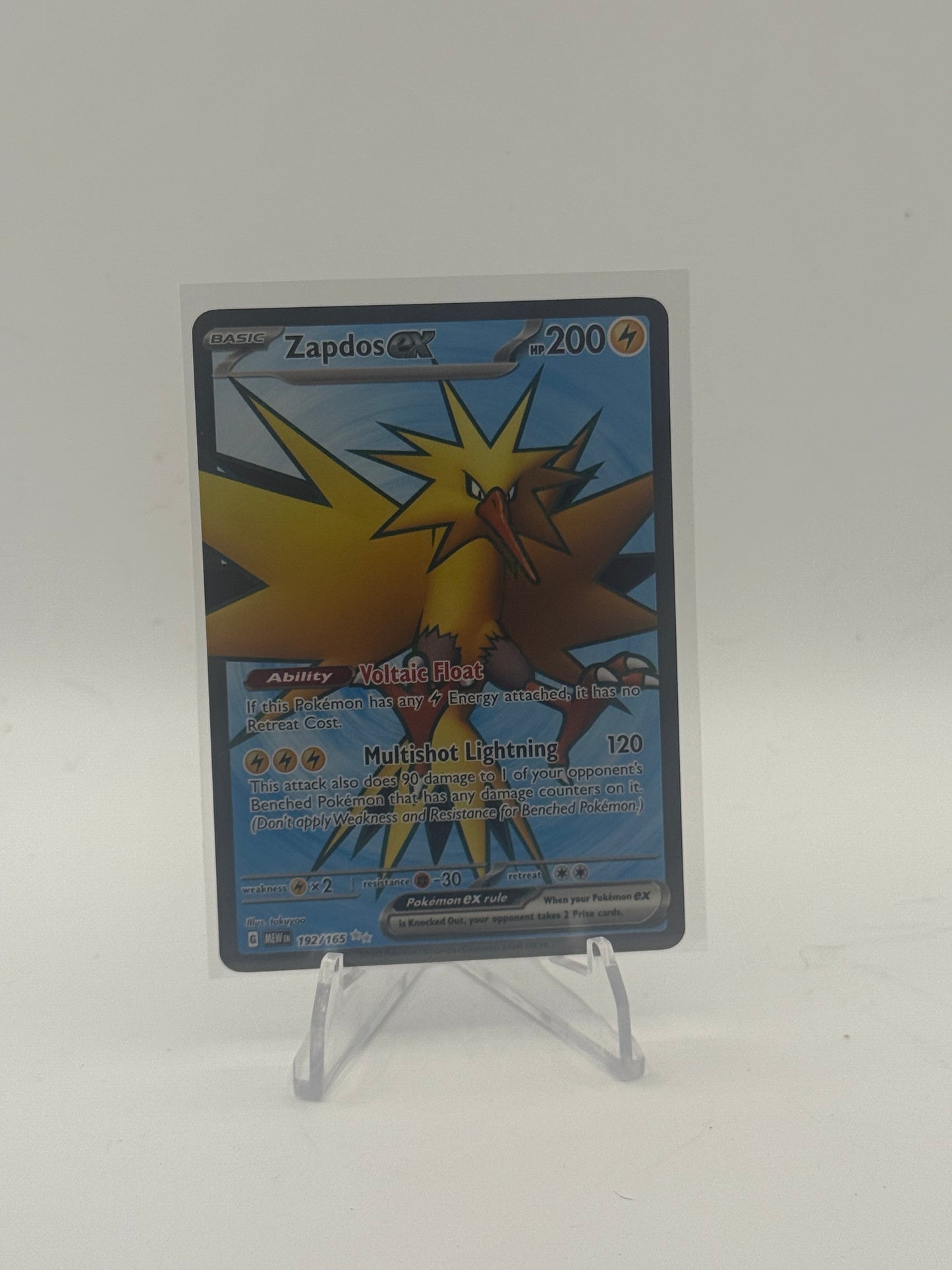 Zapdos ex - 192/165 - SV: Scarlet & Violet 151