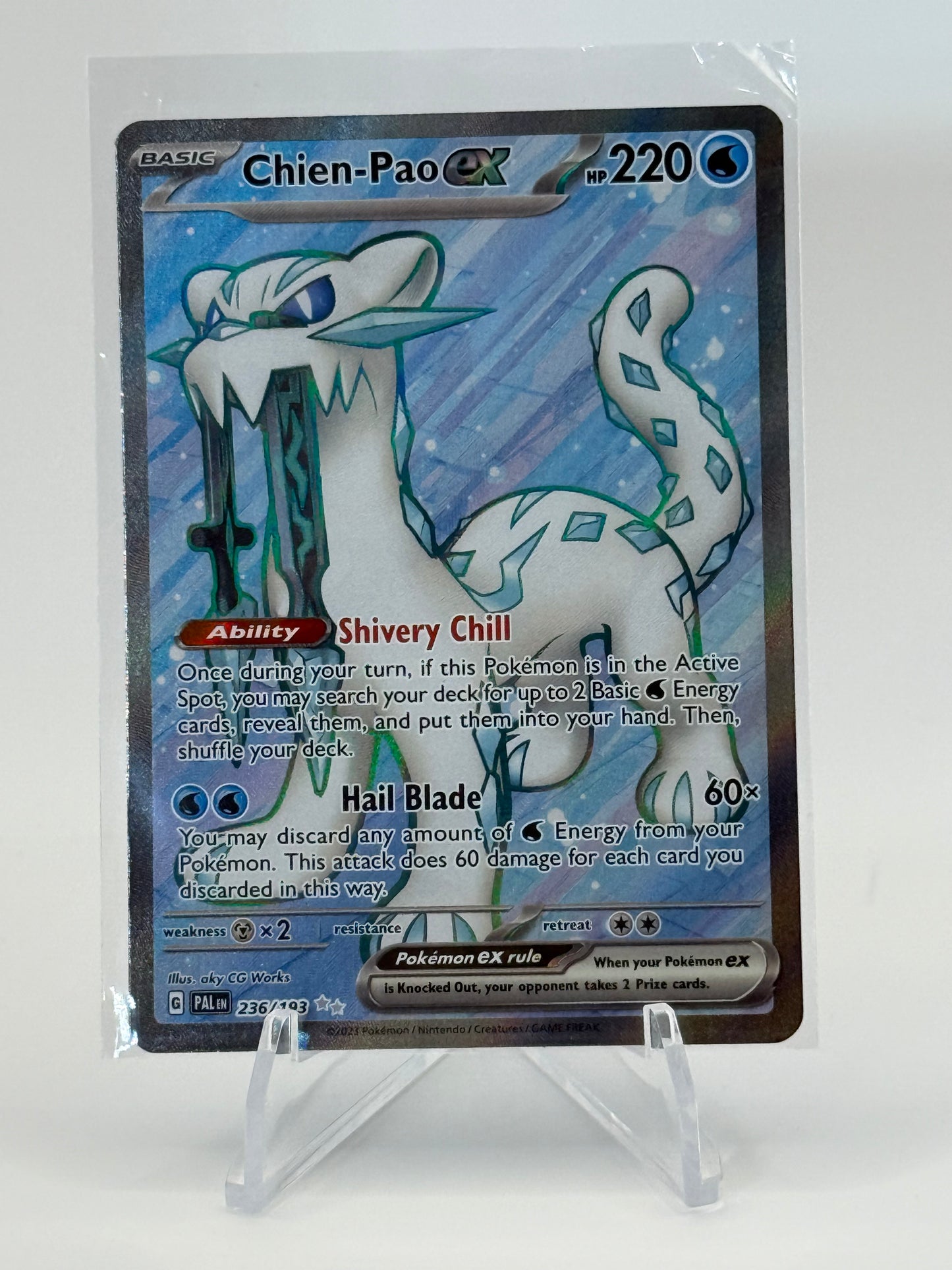 Chien-Pao ex - 236/193 - SV02: Paldea Evolved