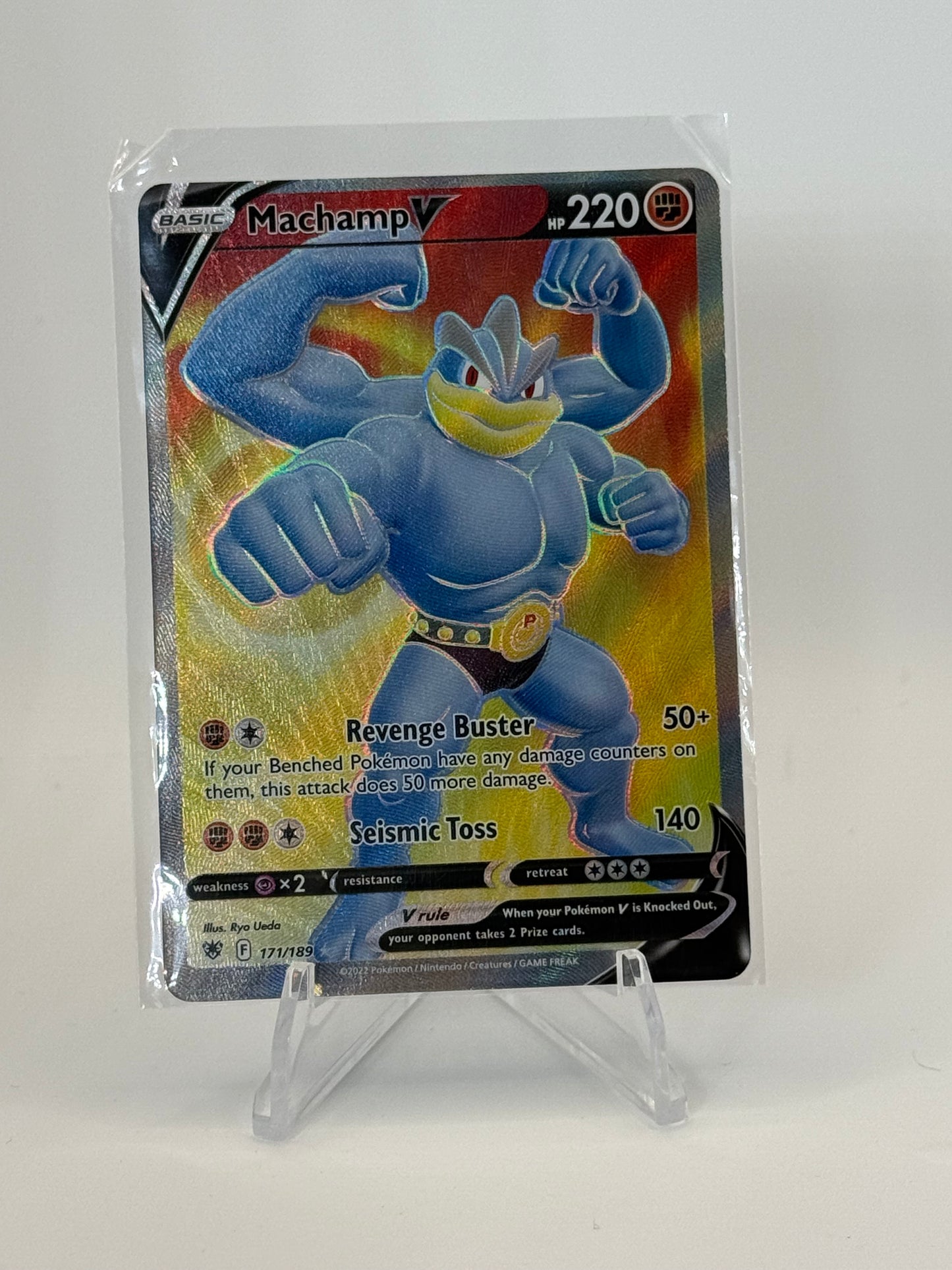 Machamp V (Full Art) - SWSH10: Astral Radiance